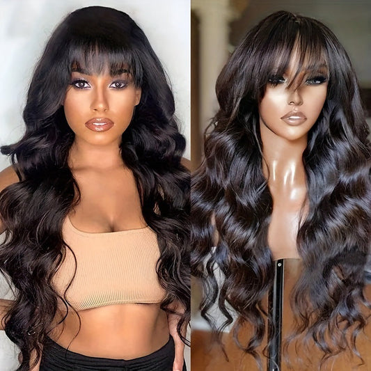 AliExpress Foreign Trade Long Wavy Full-head Wig